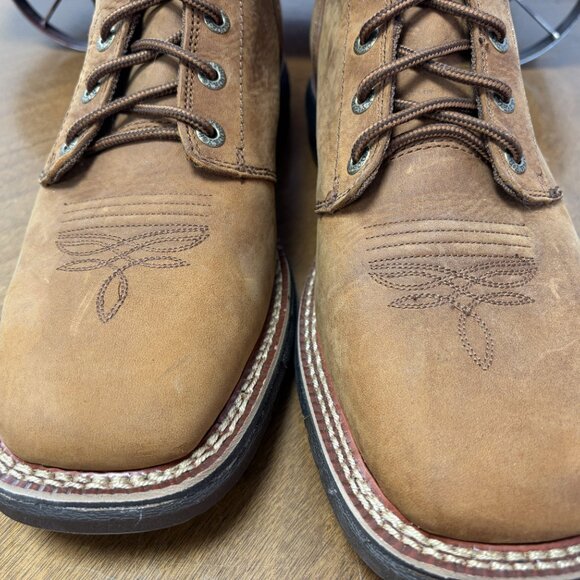 Rocky Men’s Leather Work Boots – Tan – Excellent Pre-Owned Condition Size 11 W - Picture 3 of 9
